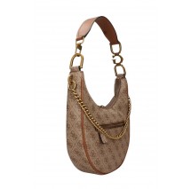 GUESS DAGAN SML CONVERTIBLE HOBO ΤΣΑΝΤΑ ΓΥΝΑΙΚΕΙΑ LATTE