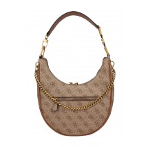 GUESS DAGAN SML CONVERTIBLE HOBO ΤΣΑΝΤΑ ΓΥΝΑΙΚΕΙΑ LATTE