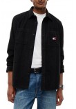 TOMMY JEANS RLX CORDUROY SHIRT EXT ΠΟΥΚΑΜΙΣΟ ΑΝΔΡΙΚΟ BLACK