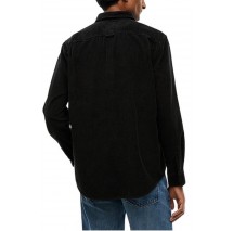 TOMMY JEANS RLX CORDUROY SHIRT EXT ΠΟΥΚΑΜΙΣΟ ΑΝΔΡΙΚΟ BLACK