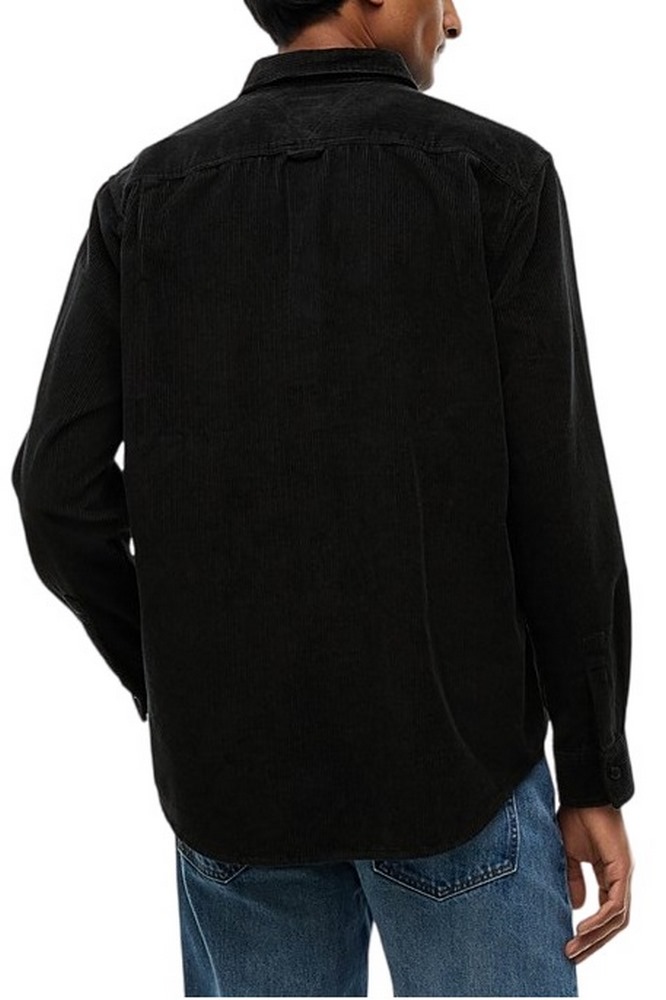 TOMMY JEANS RLX CORDUROY SHIRT EXT ΠΟΥΚΑΜΙΣΟ ΑΝΔΡΙΚΟ BLACK