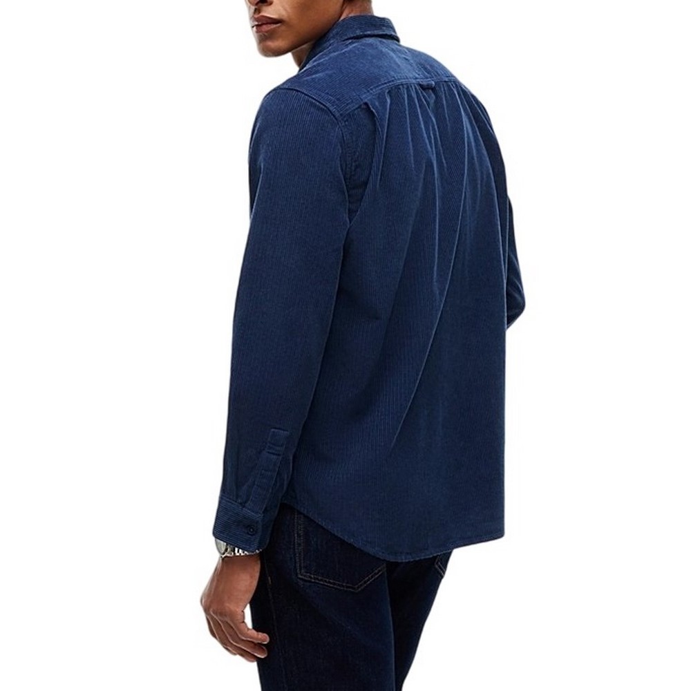 TOMMY JEANS RLX CORDUROY SHIRT EXT ΠΟΥΚΑΜΙΣΟ ΑΝΔΡΙΚΟ BLUE