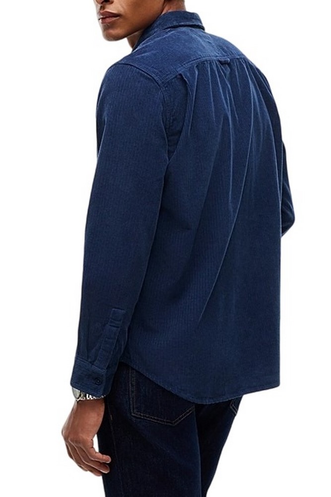 TOMMY JEANS RLX CORDUROY SHIRT EXT ΠΟΥΚΑΜΙΣΟ ΑΝΔΡΙΚΟ BLUE