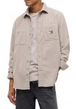 TOMMY JEANS RLX CORDUROY SHIRT EXT ΠΟΥΚΑΜΙΣΟ ΑΝΔΡΙΚΟ BEIGE