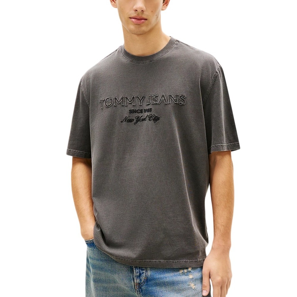 TOMMY JEANS 90S NEW CLASSICS TEE T-SHIRT ΜΠΛΟΥΖΑ ΑΝΔΡΙΚΗ BLACK