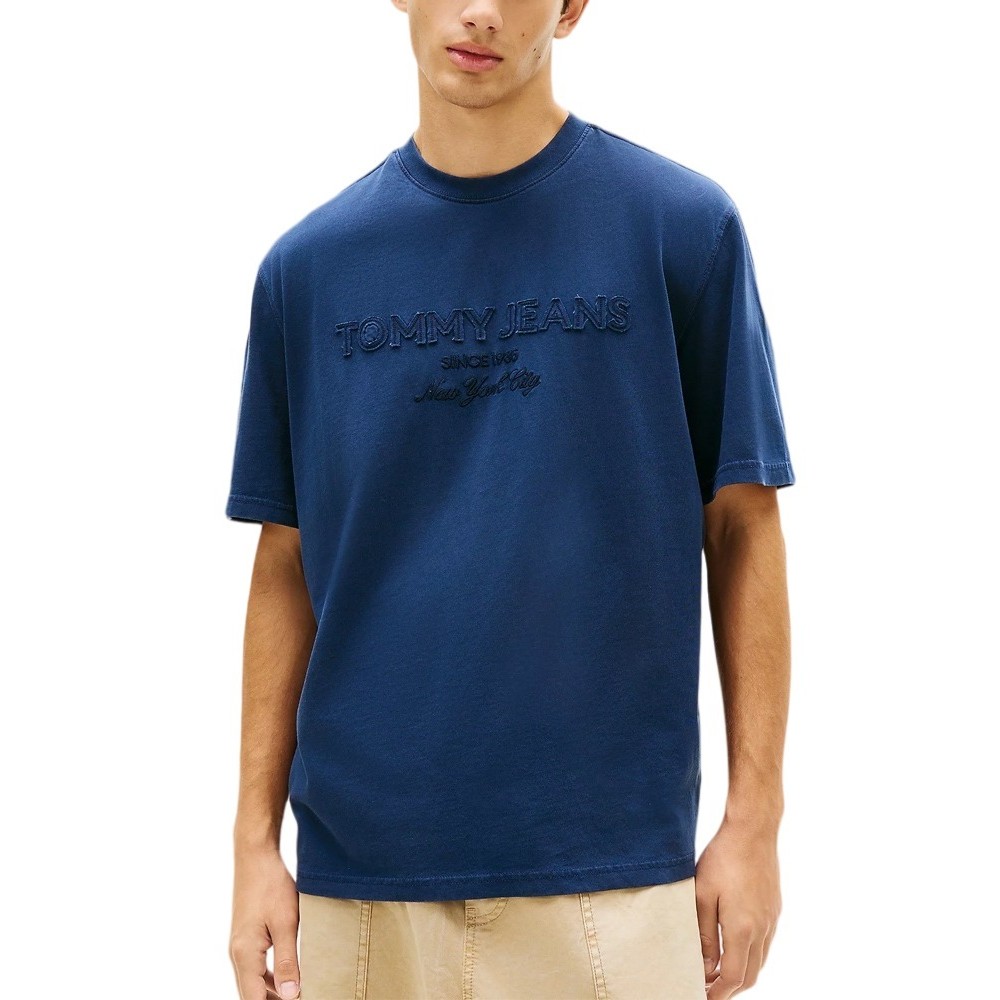 TOMMY JEANS 90S NEW CLASSICS TEE T-SHIRT ΜΠΛΟΥΖΑ ΑΝΔΡΙΚΗ NAVY