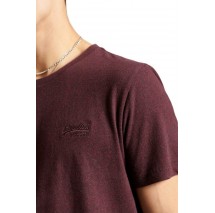 SUPERDRY D2 OVIN VINTAGE LOGO EMB TEE T-SHIRT ΑΝΔΡΙΚΟ BORDEAUX