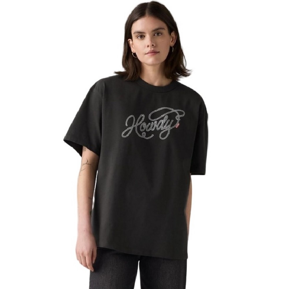 LEVIS GR TABOR TEE T-SHIRT ΜΠΛΟΥΖΑ ΓΥΝΑΙΚΕΙΑ BLACK