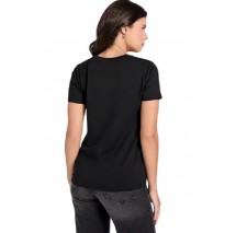 GUESS GRRRR R5 T-SHIRT ΜΠΛΟΥΖΑ ΓΥΝΑΙΚΕΙΑ BLACK