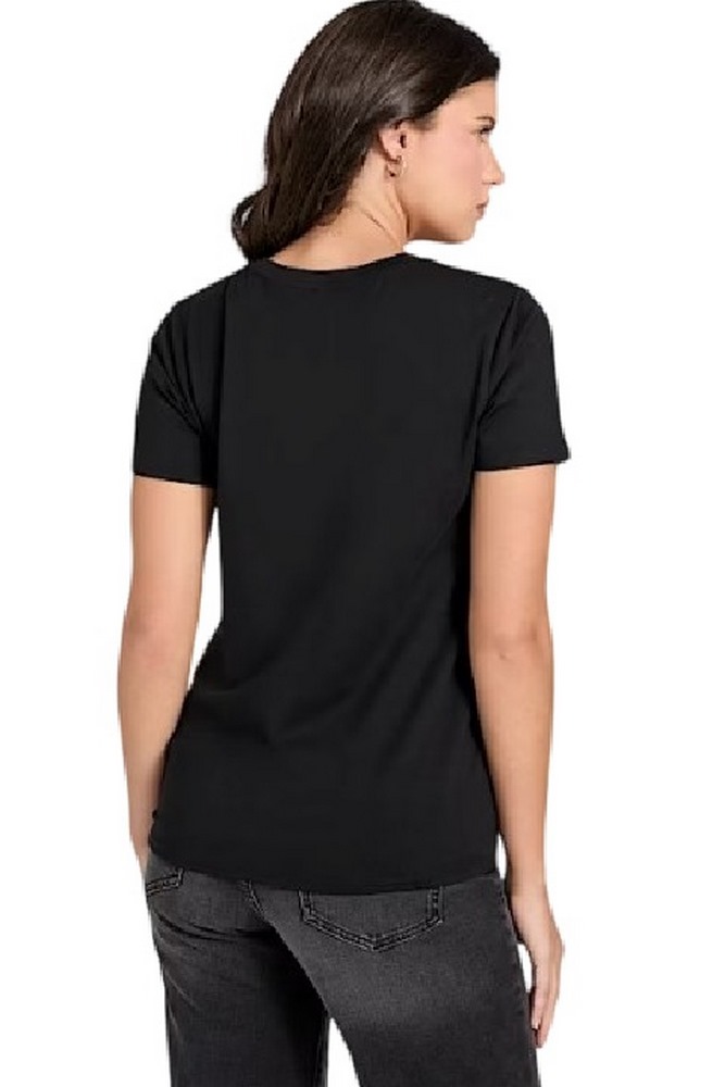 GUESS GRRRR R5 T-SHIRT ΜΠΛΟΥΖΑ ΓΥΝΑΙΚΕΙΑ BLACK
