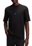 HUGO BOSS JERSEY NIEROS T-SHIRT ΜΠΛΟΥΖΑ ΑΝΔΡΙΚΗ BLACK