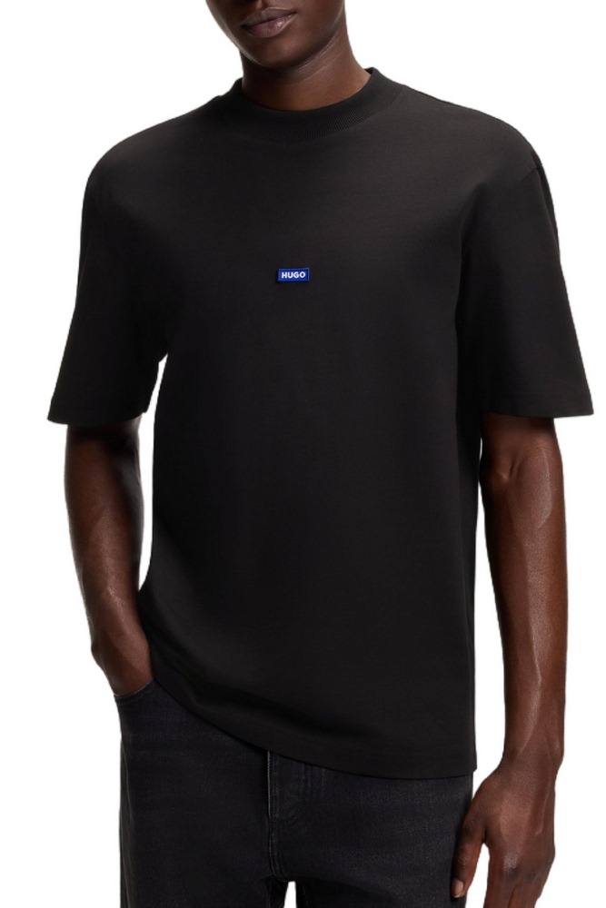 HUGO BOSS JERSEY NIEROS T-SHIRT ΜΠΛΟΥΖΑ ΑΝΔΡΙΚΗ BLACK