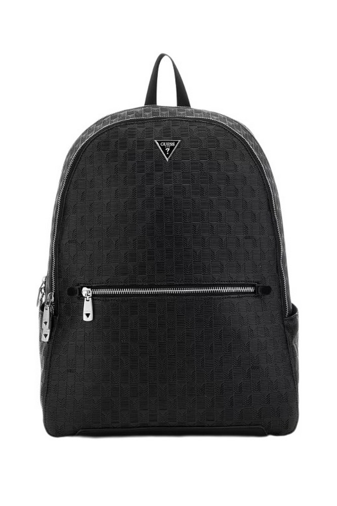 GUESS TORINO ROUNDED BACKPACK ΤΣΑΝΤΑ ΑΝΔΡΙΚΗ BLACK