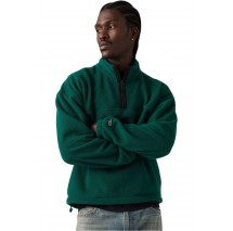 LEVIS REDWOOD HALF ZIP ΜΠΛΟΥΖΑ ΦΟΥΤΕΡ ΑΝΔΡΙΚΗ GREEN