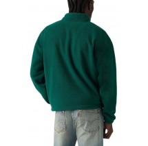 LEVIS REDWOOD HALF ZIP ΜΠΛΟΥΖΑ ΦΟΥΤΕΡ ΑΝΔΡΙΚΗ GREEN