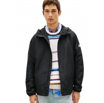 TOMMY JEANS AOP PACKABLE WINDBREAKER ΜΠΟΥΦΑΝ ΑΝΔΡΙΚΟ BLACK