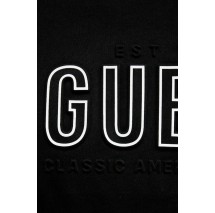 GUESS EMBOSSED LOGO TEE T-SHIRT ΜΠΛΟΥΖΑ ΑΝΔΡΙΚΗ BLACK