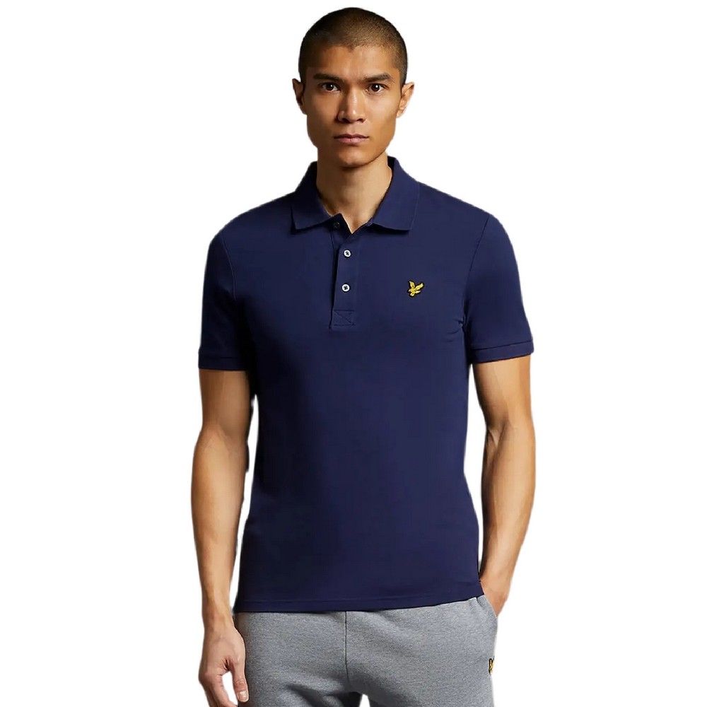 ΜΠΛΟΥΖΑ POLO  ΑΝΔΡΙΚΟ LYLE AND SCOTT NAVY