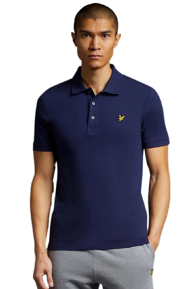 LYLE & SCOTT ESSENTIALS PLAIN POLO SHIRT ΜΠΛΟΥΖΑ ΑΝΔΡΙΚΗ NAVY