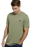 T-SHIRT  ΑΝΔΡΙΚΟ U.S.POLO ASSN KHAKI