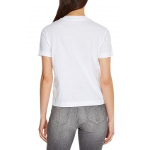 CALVIN KLEIN JEANS GEL MONOGRAM LOGO TEE T-SHIRT ΓΥΝΑΙΚΕΙΟ WHITE CALVIN KLEIN JEANS GEL MONOGRAM LOGO TEE T-SHIRT ΓΥΝΑΙΚΕΙΟ WHITE