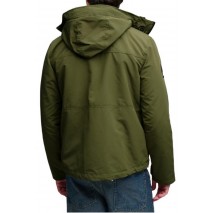 SUPERDRY HOOD ULTIMATE EMB WINBREAKER ΜΠΟΥΦΑΝ ΑΝΔΡΙΚΟ KHAKI