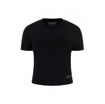 GUESS BASIC MINI LOGO T-SHIRT ΜΠΛΟΥΖΑ ΓΥΝΑΙΚΕΙΑ BLACK