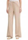 GUESS OCTAVIA WIDE LEG PANTS ΦΟΡΜΑ ΓΥΝΑΙΚΕΙΑ LIGHT BEIGE