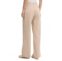 GUESS OCTAVIA WIDE LEG PANTS ΦΟΡΜΑ ΓΥΝΑΙΚΕΙΑ LIGHT BEIGE