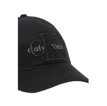 CALVIN KLEIN LARGE LAYERED MONOLOGO CAP ΚΑΠΕΛΟ ΑΝΔΡΙΚΟ BLACK