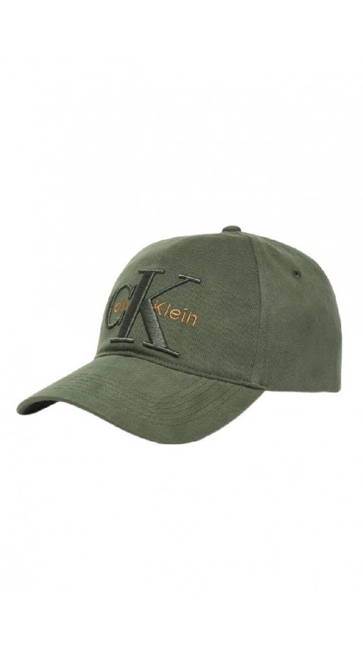 CALVIN KLEIN LARGE LAYERED MONOLOGO CAP ΚΑΠΕΛΟ ΑΝΔΡΙΚΟ KHAKI