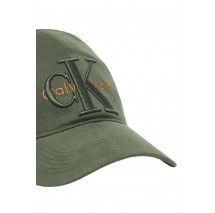 CALVIN KLEIN LARGE LAYERED MONOLOGO CAP ΚΑΠΕΛΟ ΑΝΔΡΙΚΟ KHAKI