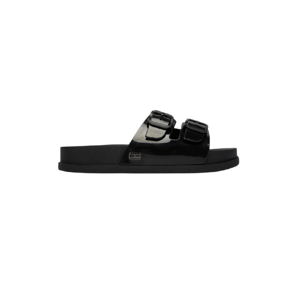TOMMY JEANS COMFORT JELLY SLIDES ΠΑΝΤΟΦΛΑ ΓΥΝΑΙΚΕΙΑ BLACK