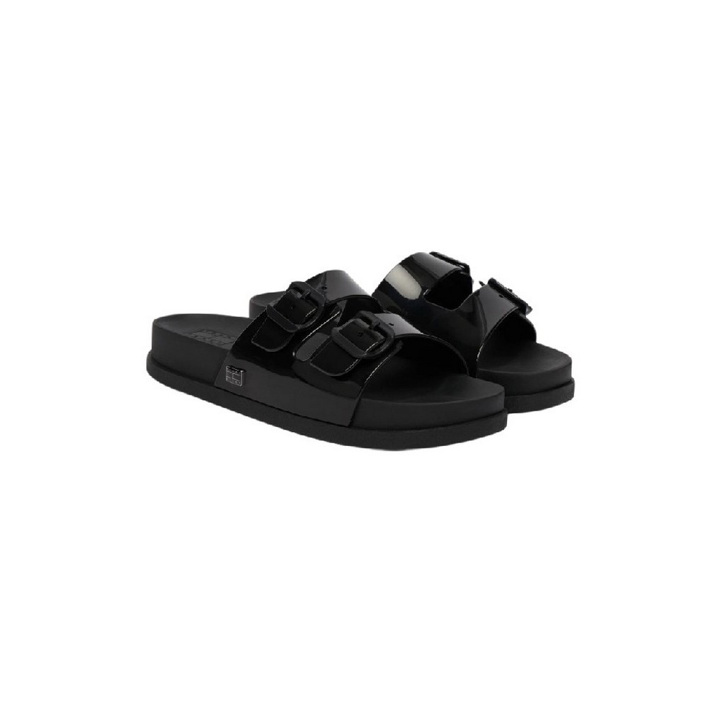TOMMY JEANS COMFORT JELLY SLIDES ΠΑΝΤΟΦΛΑ ΓΥΝΑΙΚΕΙΑ BLACK