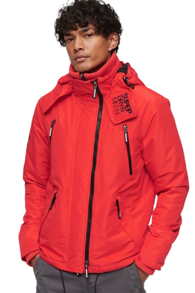 SUPERDRY MOUNTAIN WINDCHEATER ΜΠΟΥΦΑΝ ΑΝΔΡΙΚΟ ORANGE