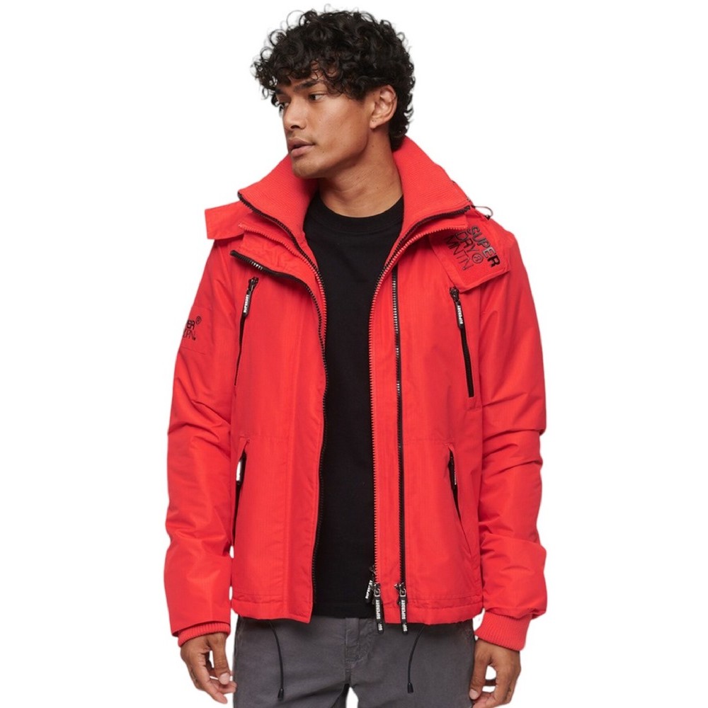 SUPERDRY D5 SDCD MOUNTAIN WINDCHEATER ΜΠΟΥΦΑΝ ΑΝΔΡΙΚΟ ORANGE