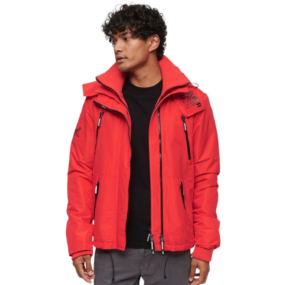 SUPERDRY MOUNTAIN WINDCHEATER ΜΠΟΥΦΑΝ ΑΝΔΡΙΚΟ ORANGE