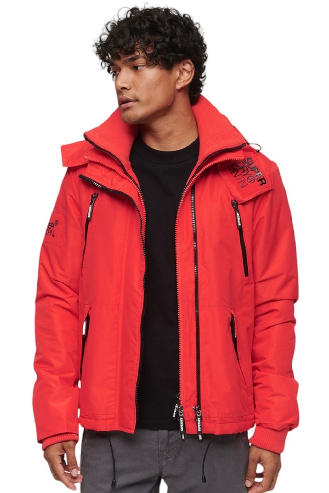 SUPERDRY D5 SDCD MOUNTAIN WINDCHEATER ΜΠΟΥΦΑΝ ΑΝΔΡΙΚΟ ORANGE