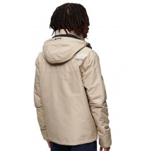 SUPERDRY D5 SDCD MOUNTAIN WINDCHEATER ΜΠΟΥΦΑΝ ΑΝΔΡΙΚΟ BEIGE