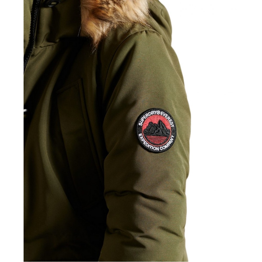 ΜΠΟΥΦΑΝ PARKA ΓΥΝΑΙΚΕΙΟ SUPERDRY KHAKI
