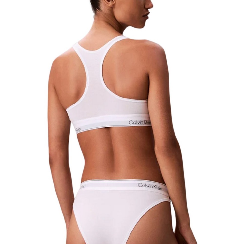 CALVIN KLEIN UNLINED BRALETTE ΕΣΩΡΟΥΧΟ ΓΥΝΑΙΚΕΙΟ WHITE