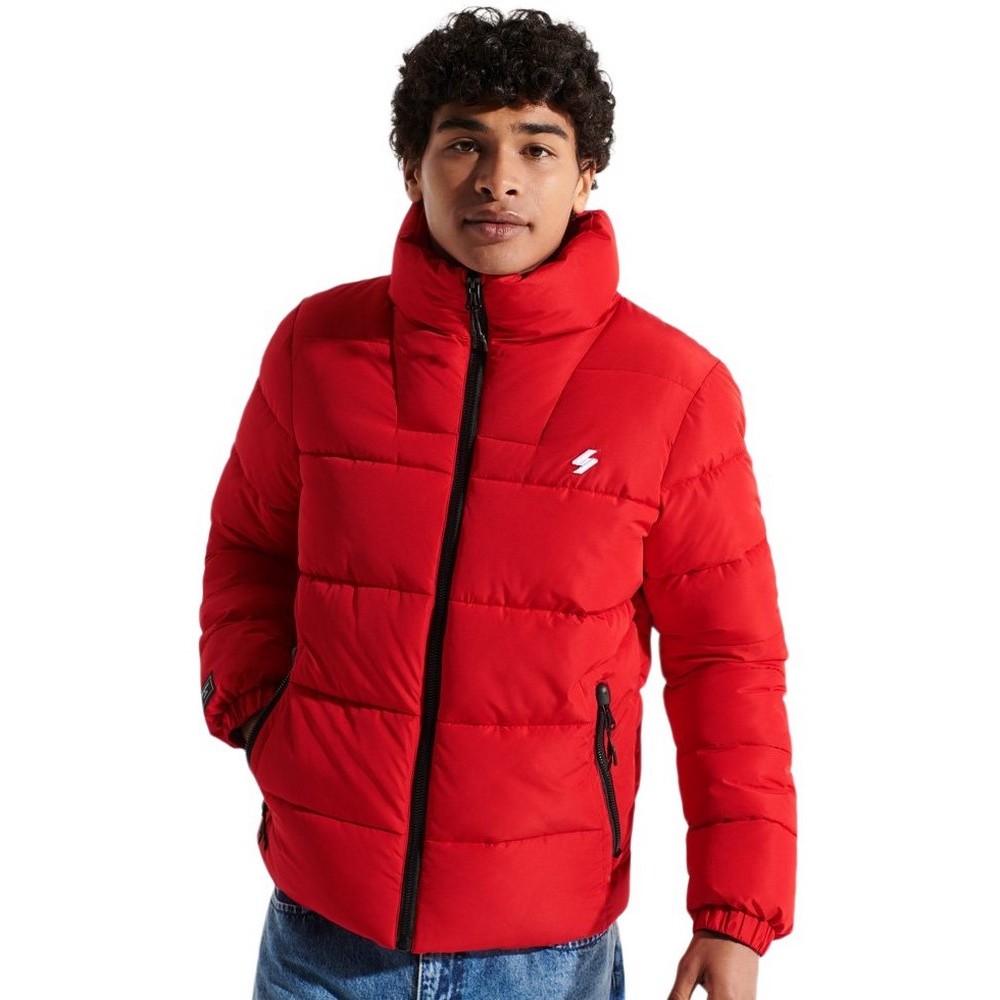 ΜΠΟΥΦΑΝ PUFFER ΑΝΔΡΙΚΟ SUPERDRY RED ΜΠΟΥΦΑΝ PUFFER ΑΝΔΡΙΚΟ SUPERDRY RED