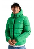 ΜΠΟΥΦΑΝ HOODED SPORTS PUFFER ΑΝΔΡΙΚΟ SUPERDRY LIGHT GREEN