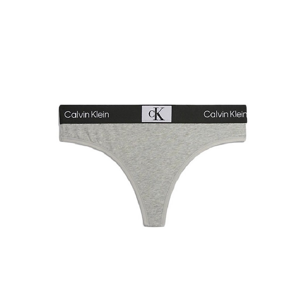 Calvin Klein Women's Thong Black 000QF7221E-UB1