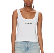 CALVIN KLEIN JEANS INSTITUTIONAL STRAPPY TOP ΤΟΠ ΓΥΝΑΙΚΕΙΟ BRIGHT WHITE