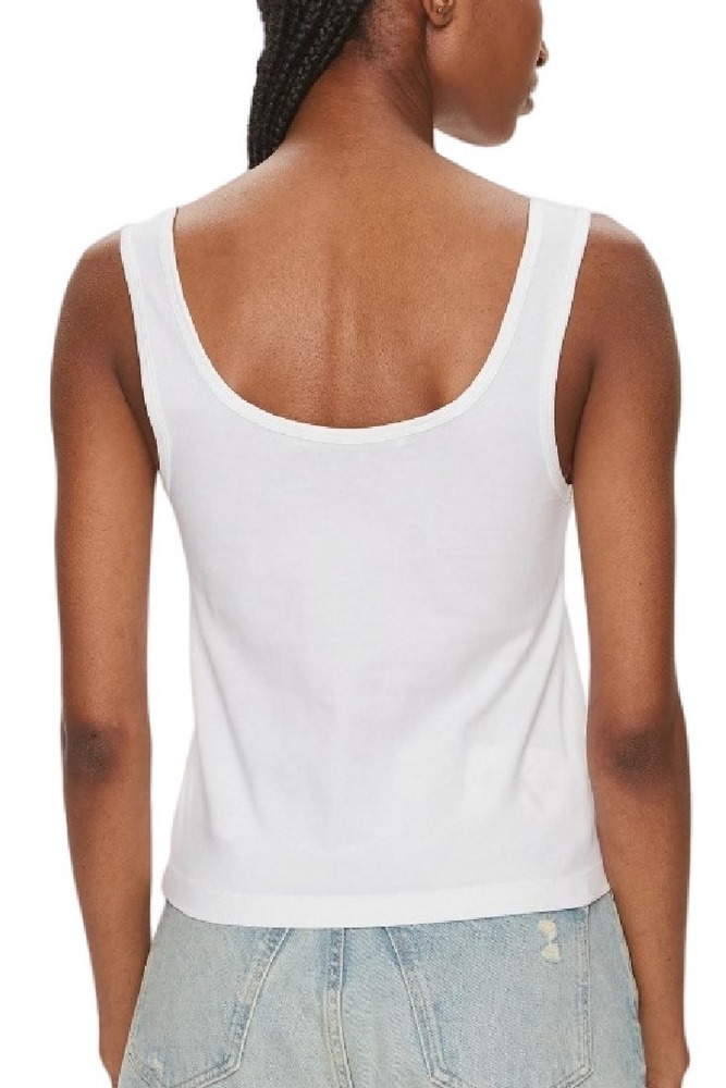 CALVIN KLEIN JEANS INSTITUTIONAL STRAPPY TOP ΤΟΠ ΓΥΝΑΙΚΕΙΟ BRIGHT WHITE