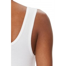 CALVIN KLEIN JEANS INSTITUTIONAL STRAPPY TOP ΤΟΠ ΓΥΝΑΙΚΕΙΟ BRIGHT WHITE