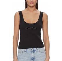 CALVIN KLEIN JEANS INSTITUTIONAL STRAPPY TOP ΤΟΠ ΓΥΝΑΙΚΕΙΟ BLACK