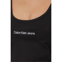 CALVIN KLEIN JEANS INSTITUTIONAL STRAPPY TOP ΤΟΠ ΓΥΝΑΙΚΕΙΟ BLACK