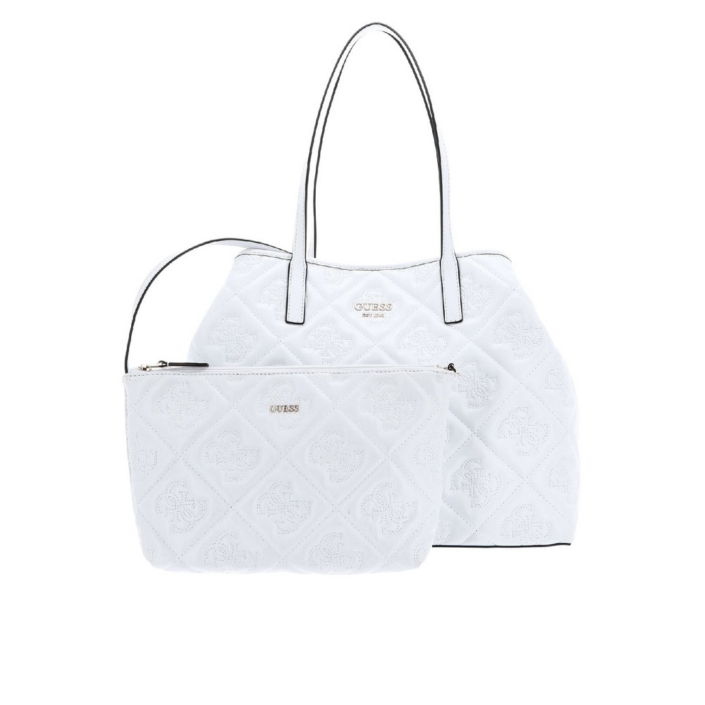 GUESS VIKKY II LARGE TOTE ΤΣΑΝΤΑ ΓΥΝΑΙΚΕΙΑ WHITE